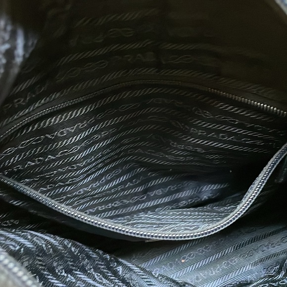 Prada Nylon Tessuto Acciaio chain shoulder bag - Picture 7 of 8